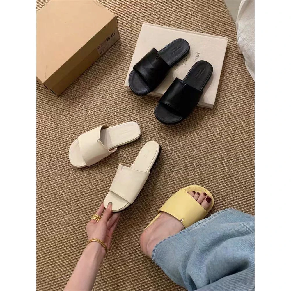 2025新款极简风露趾海边度假沙滩托鞋H9-061-35