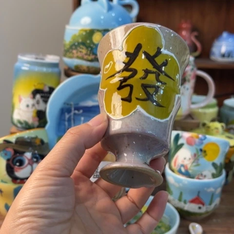 炉景德镇釉下手绘陶瓷