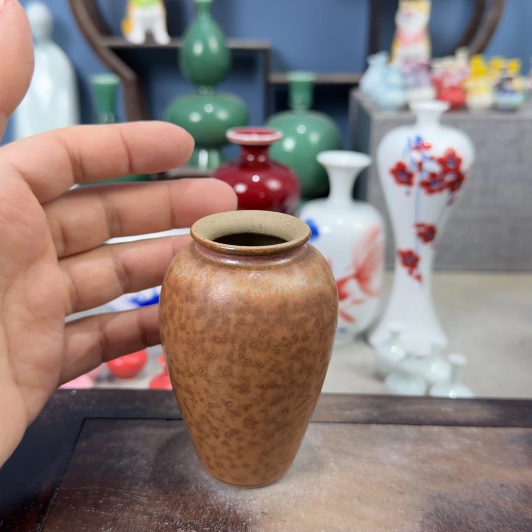 陶瓷手工小花器摆件
