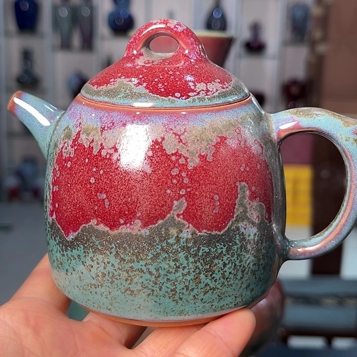 摆件钧瓷钧瓷茶具钧瓷茶具