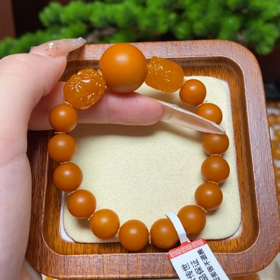 【闪购商品】手链蜜蜡未镶嵌手串