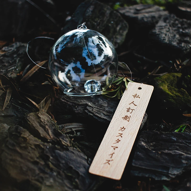 日式玻璃风铃手工和风朋友礼物送女生挂件日系创意卧室小挂饰