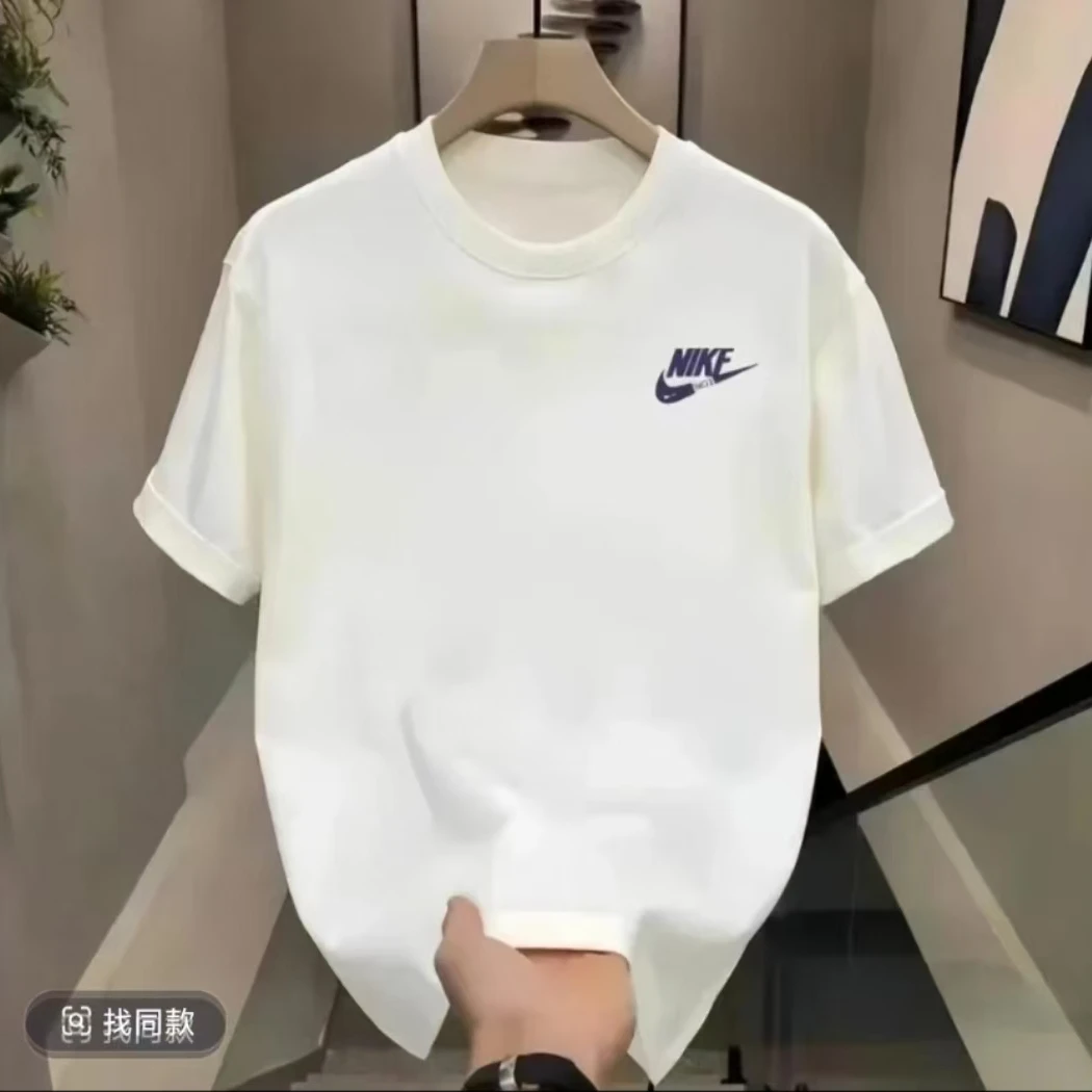 【一折粉丝福利】夏季潮牌男女同款百搭圆领T恤