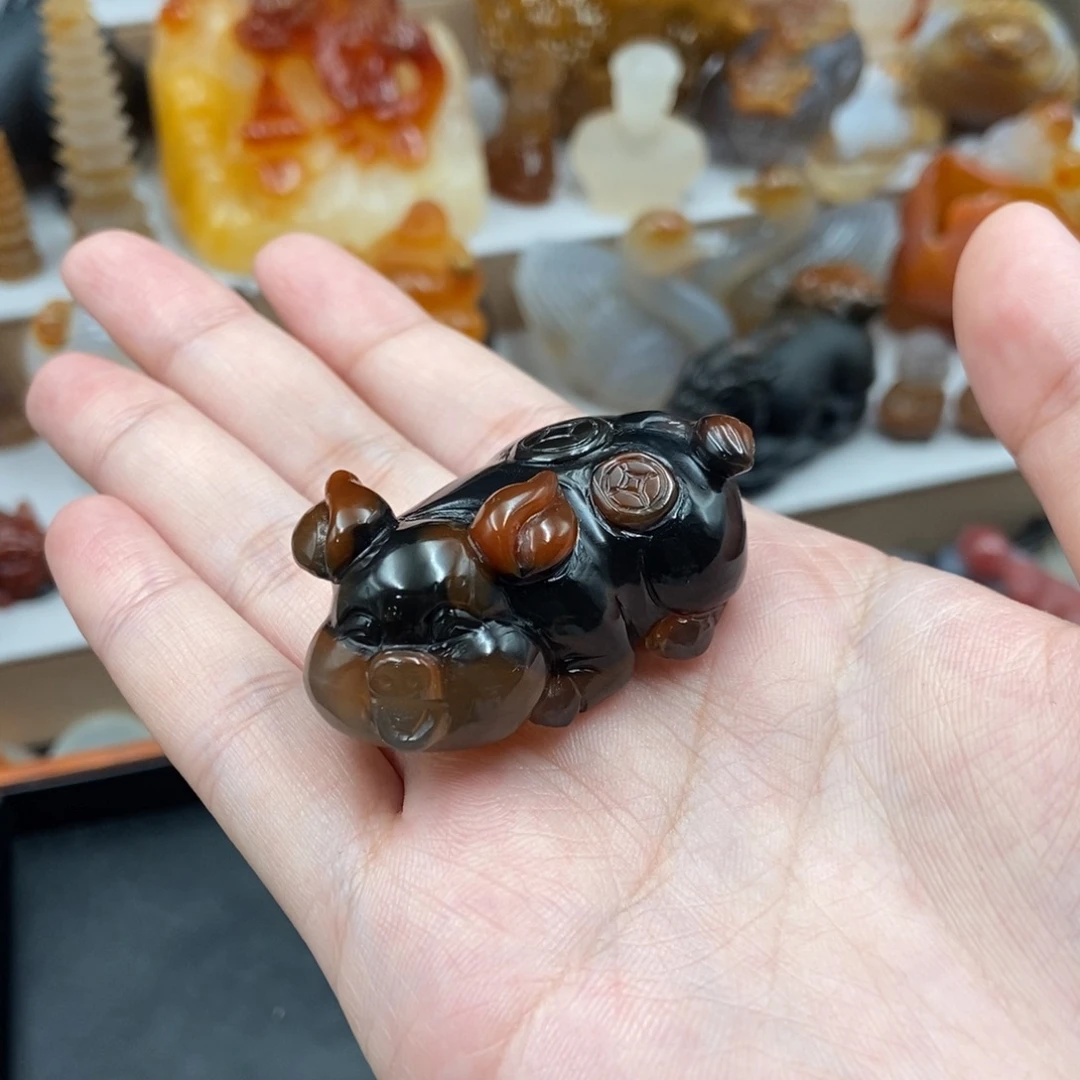 用***4玛瑙/玉髓未镶嵌颈饰