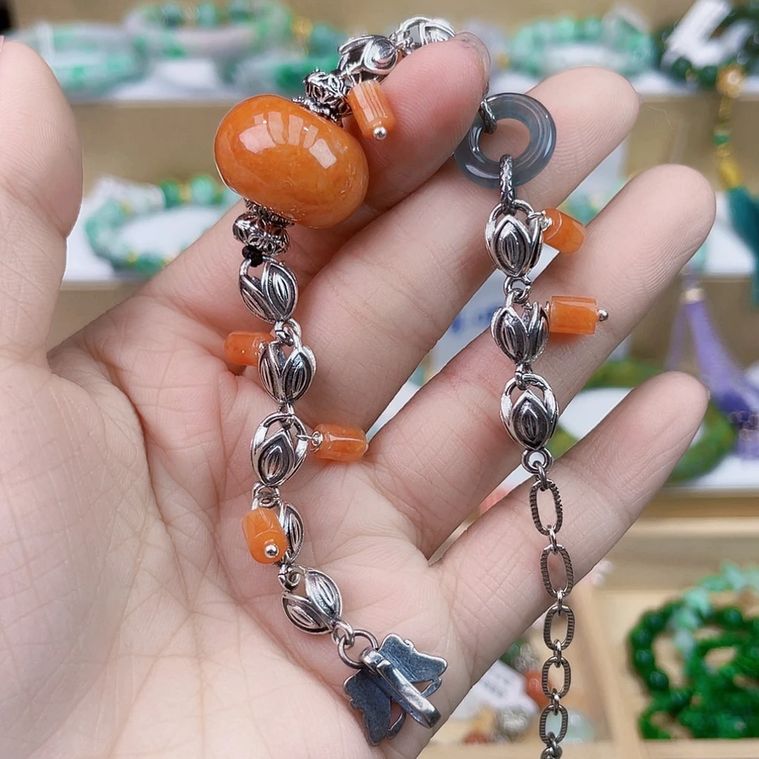 翡翠未镶嵌手链手链