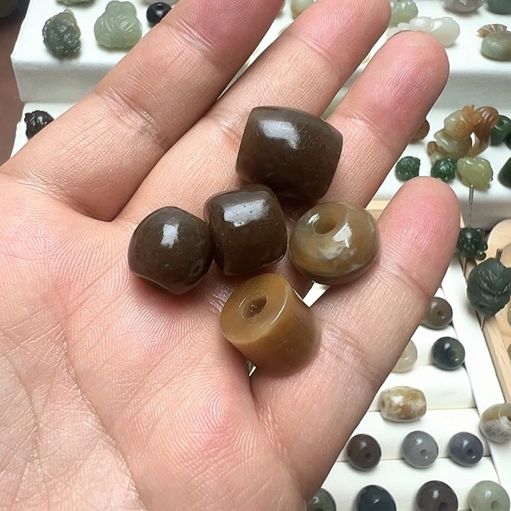 未镶嵌和田玉珠宝半成品终****游