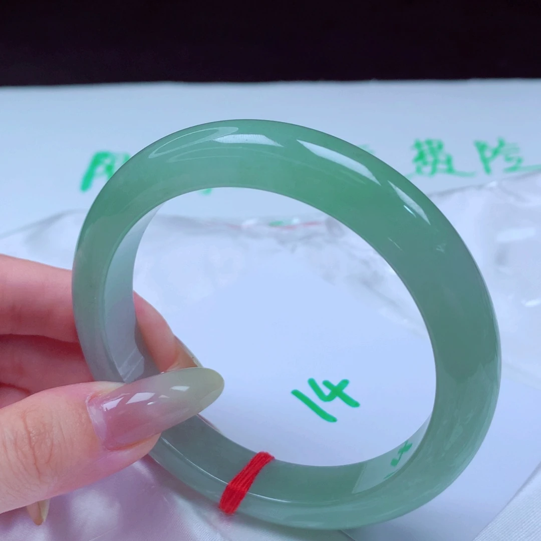 未镶嵌手镯翡翠天然缅甸翡翠A货手镯 14号