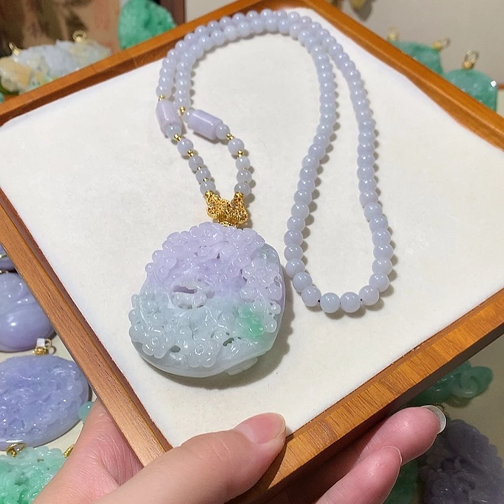 翡翠未镶嵌颈饰翡翠吊坠