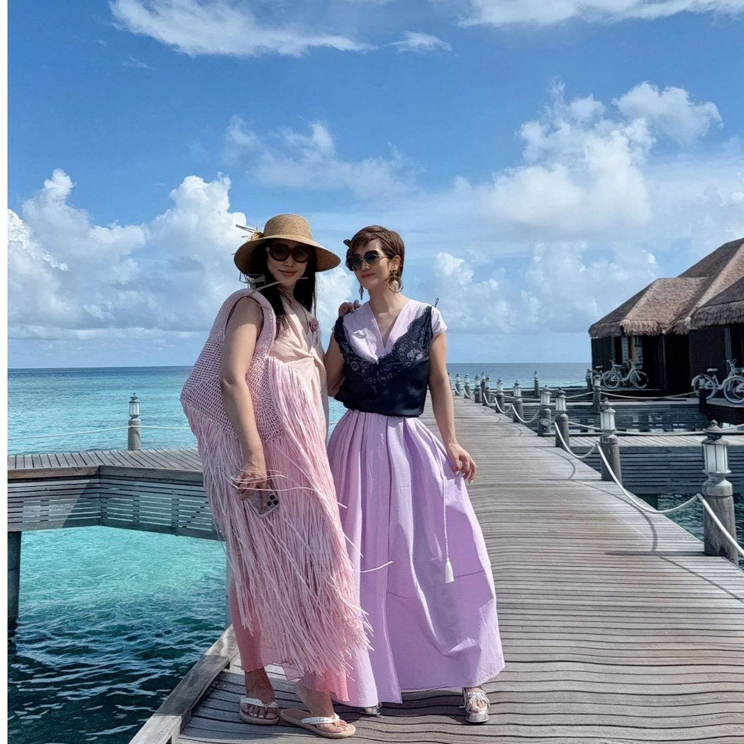 【顾文婷推荐】YOUWEI有尾25 棉质沙滩系列收腰解构连衣裙 Y5725244