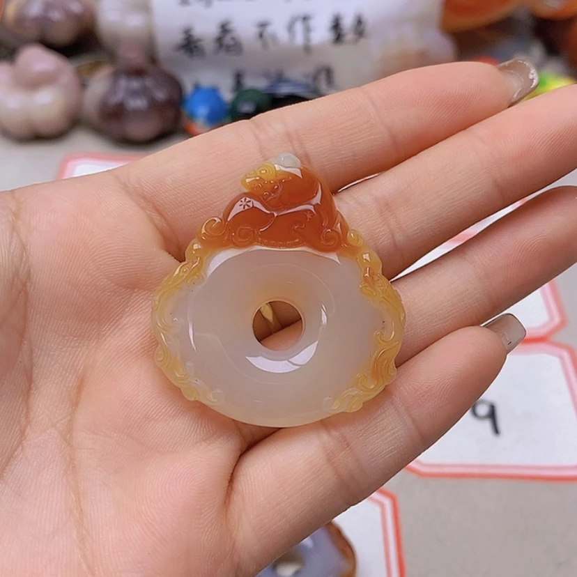 【闪购商品】未镶嵌玛瑙/玉髓珠宝半成品泡**头