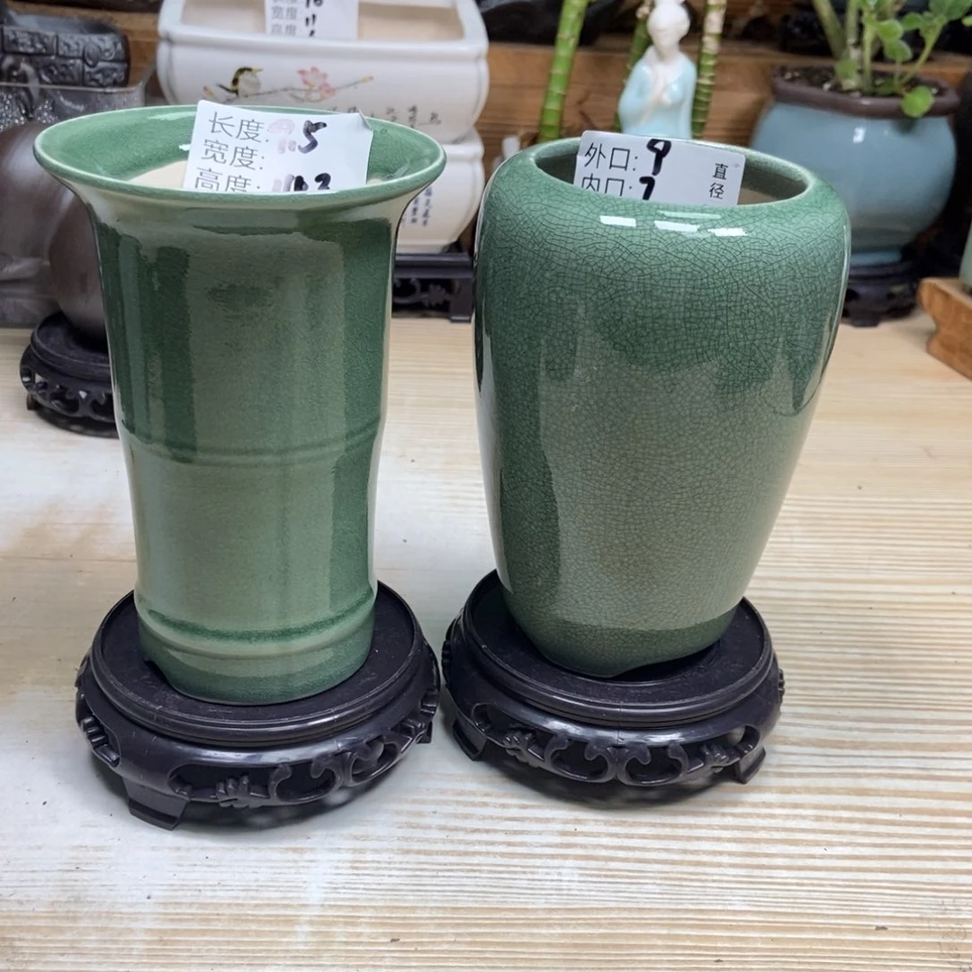瓷片陶瓷花盆陶瓷艺术