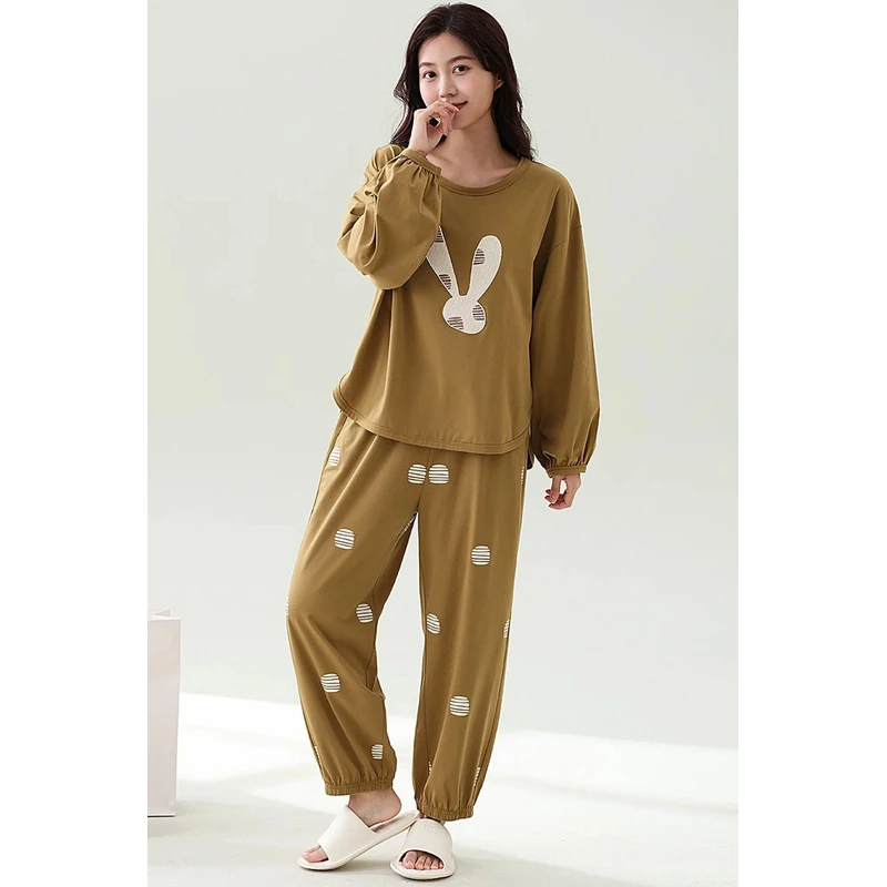 ROUSHAN/柔善【D01-D112】孤品款式链接秋冬宽松外穿休闲家居服套装