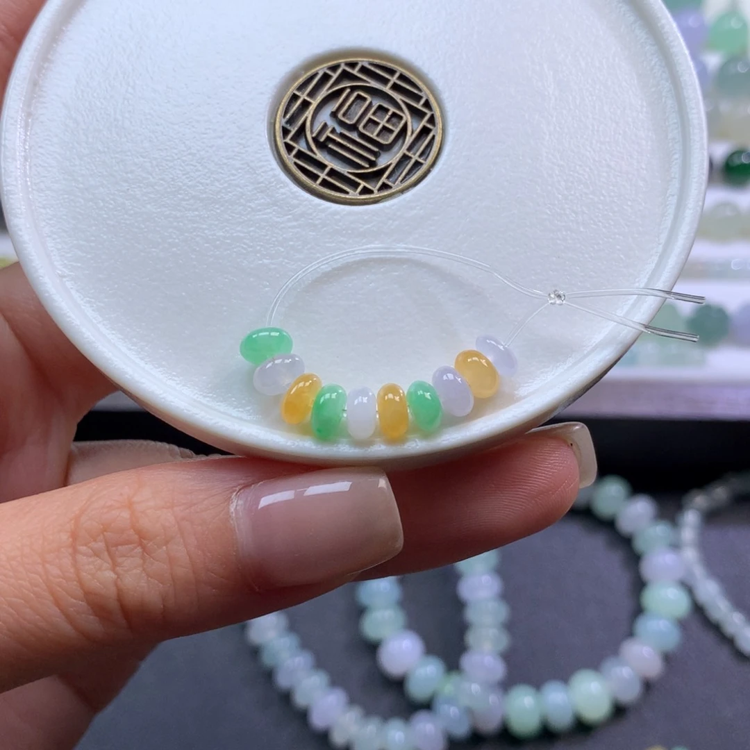 散珠翡翠天然翡翠3256卡5.7