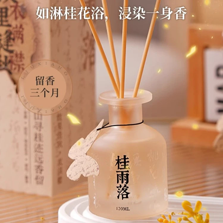 VENPECI/温佩兹家用香薰祛除异味清新香氛熏香香水玻璃瓶家居摆件