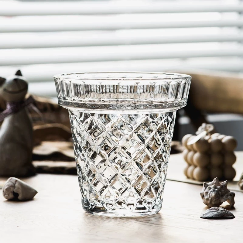 （微瑕）波西米亚风格玻璃花瓶（一个装）