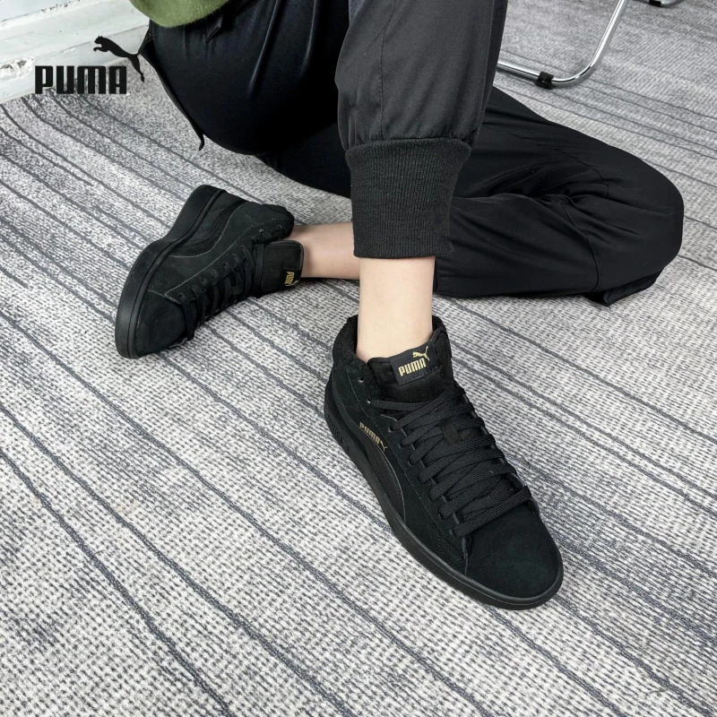 [冬日上新]PUMA彪马男鞋女鞋板鞋中帮加绒舒适潮流情侣休闲板鞋