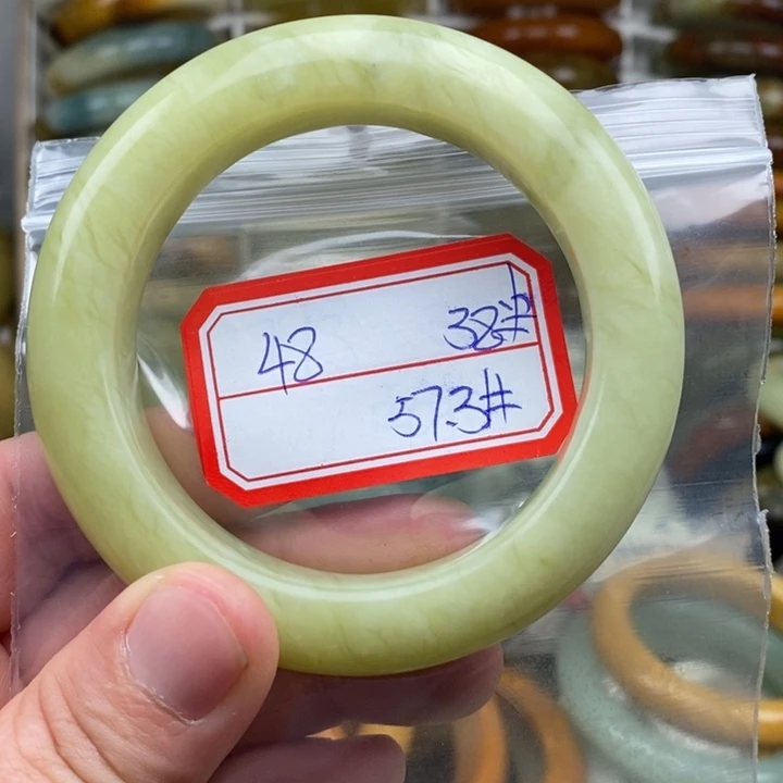 未镶嵌蛇纹石玉手绳