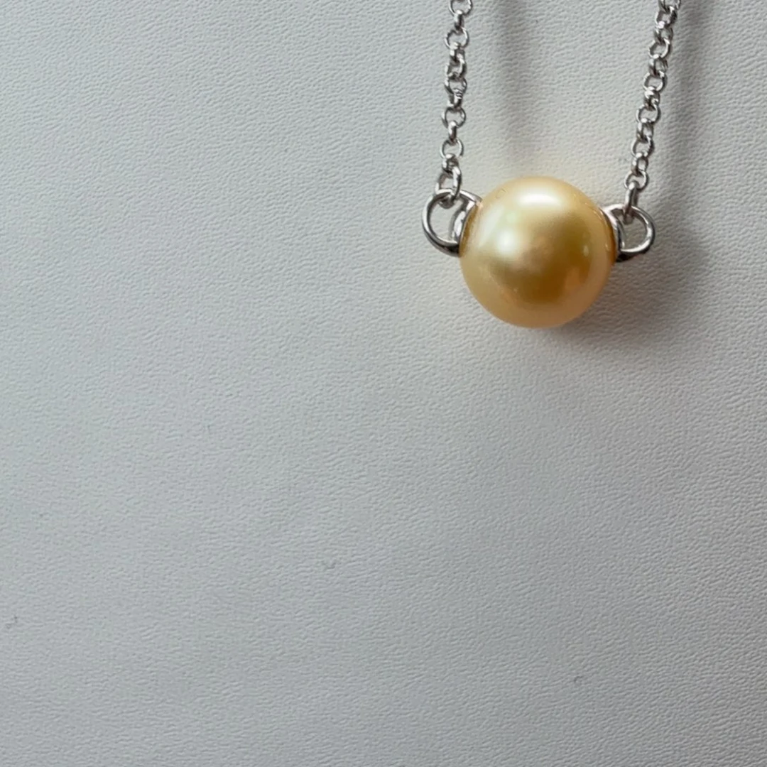 颈饰海水珍珠银S925镶嵌