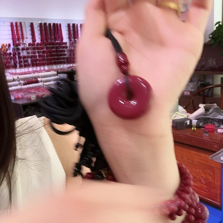 石英石铁合金平安扣