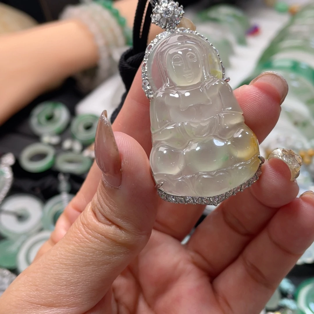 吊坠(不含链)未镶嵌石英质玉