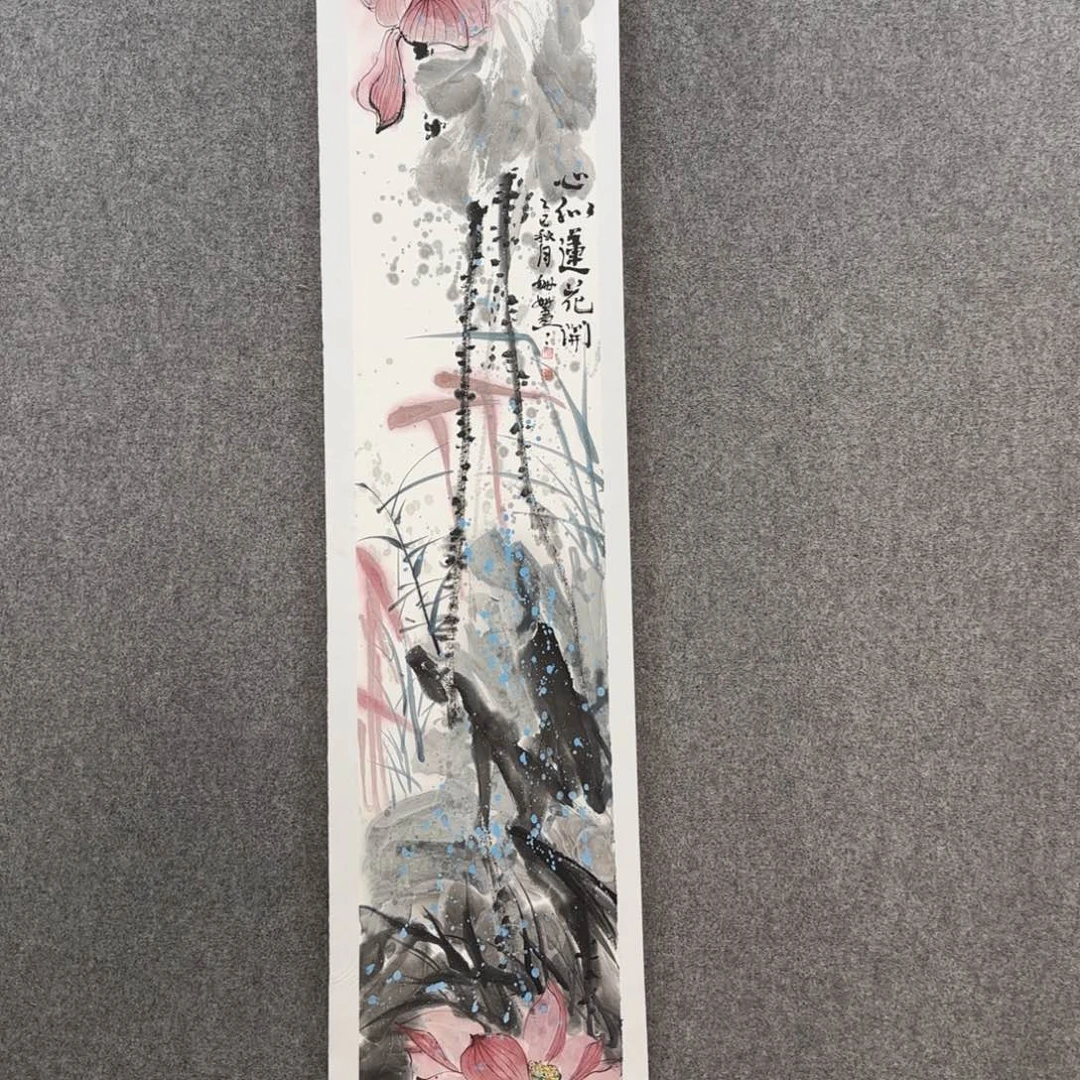 国画秦姗姗老师手绘作品