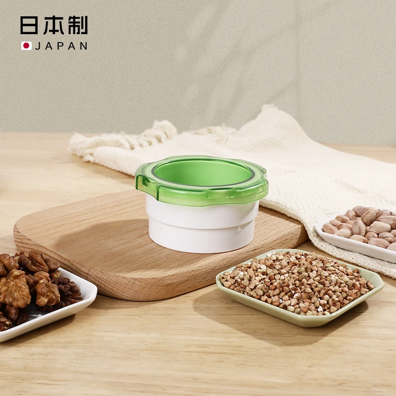 日本进口家用手动坚果粉碎机花生米绞碎机多功能干果搅拌捣碎神器