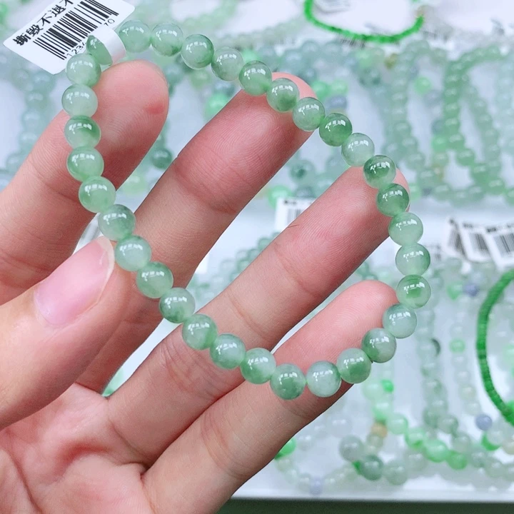 未镶嵌手链翡翠翡翠