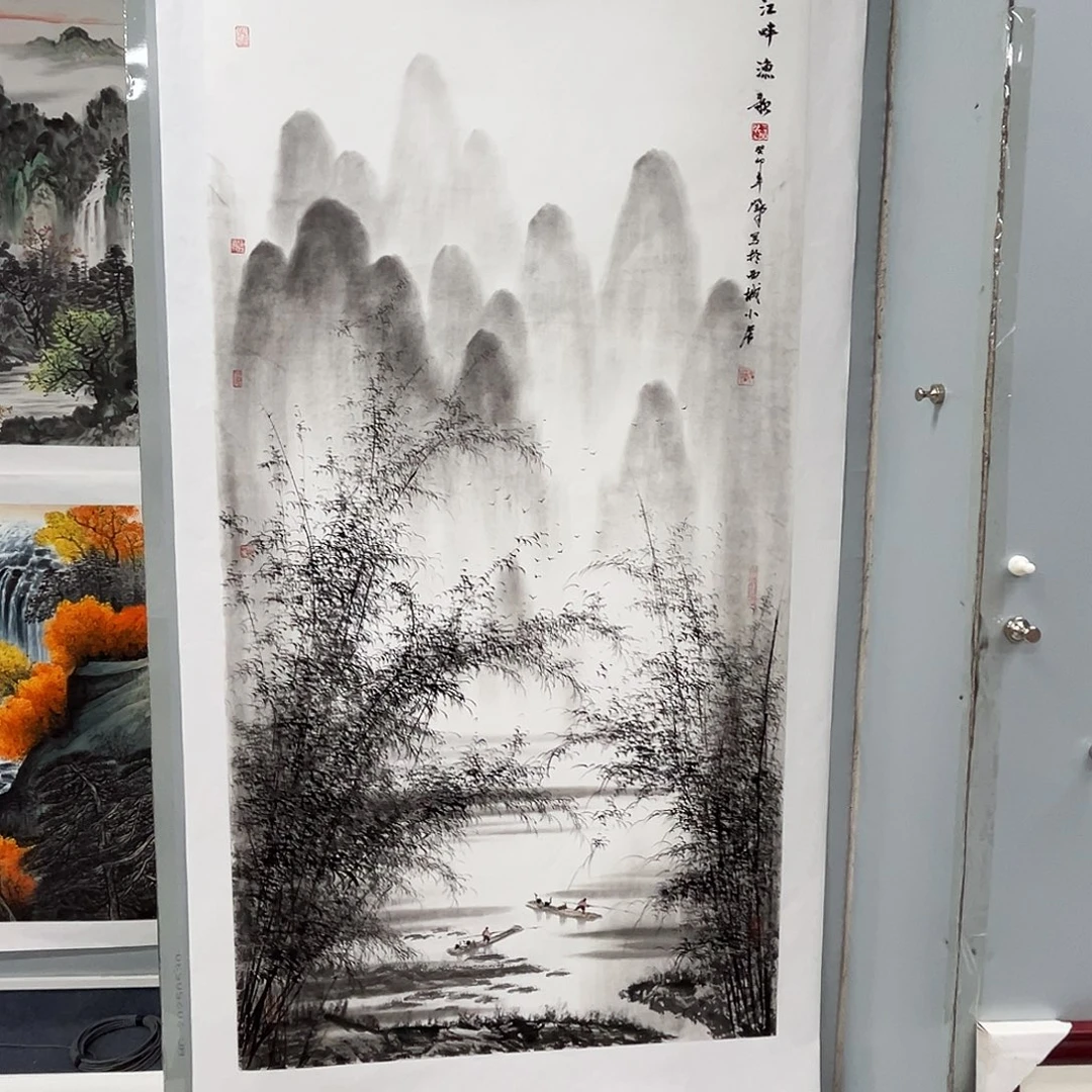 国画精品手绘作品