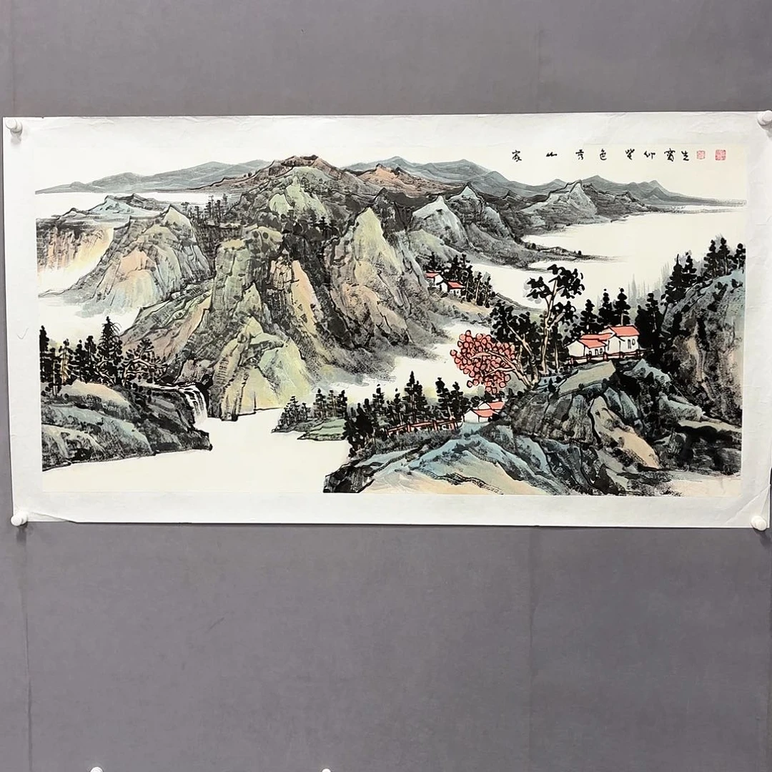 国画国画纯手绘作品请放心去藏