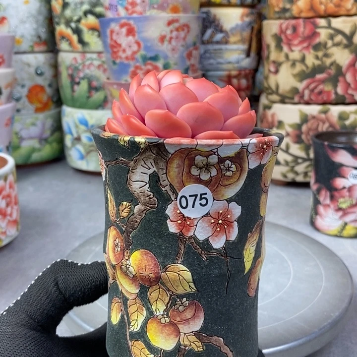 红陶景德镇艺术手绘作品