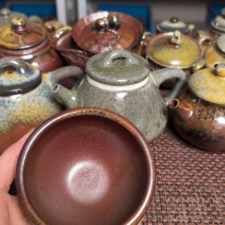 茶杯紫砂压手大抔