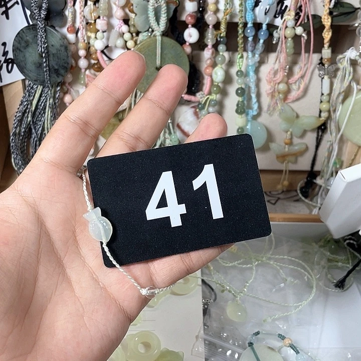 蛇纹石玉合金颈饰