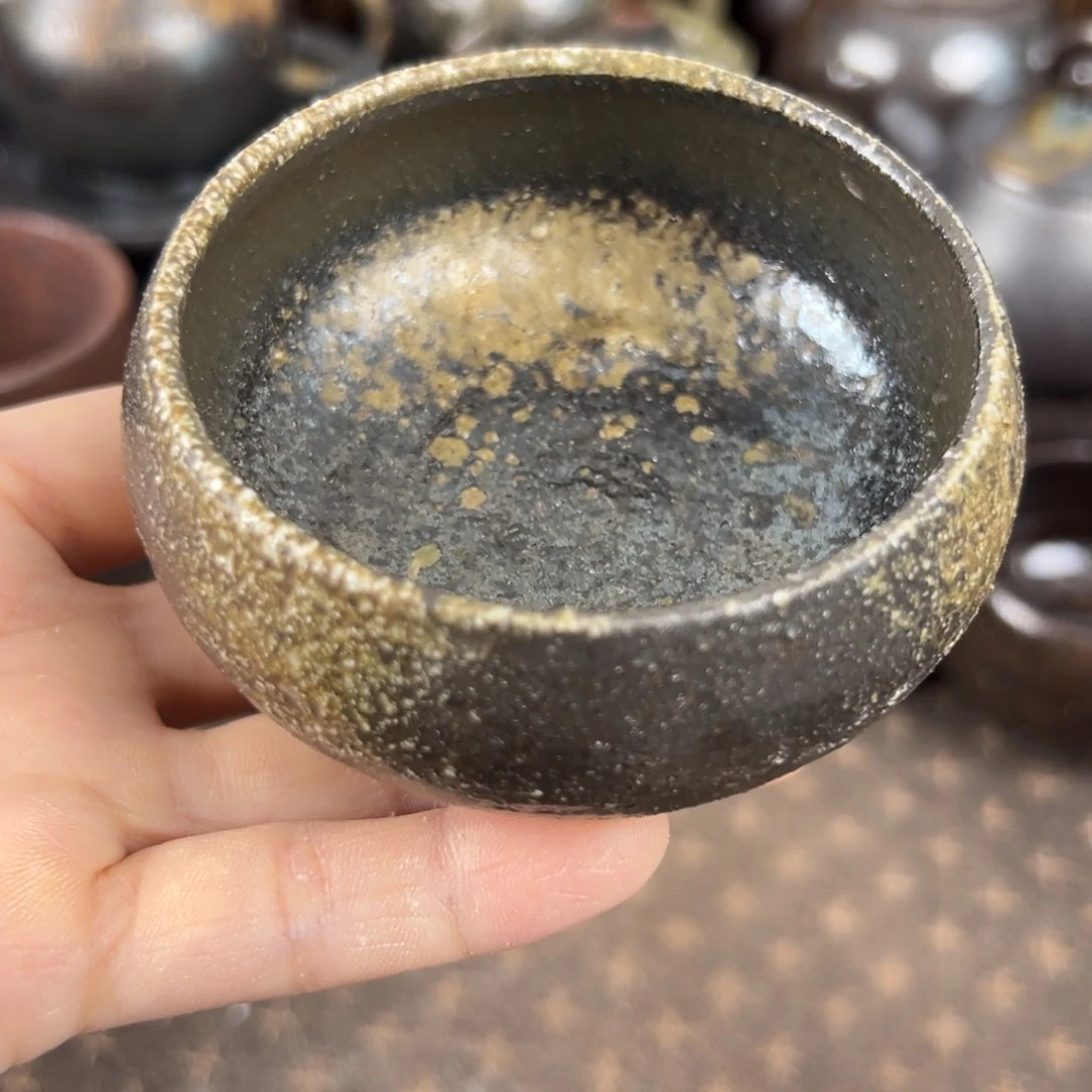 柴烧柴烧茶器主人杯