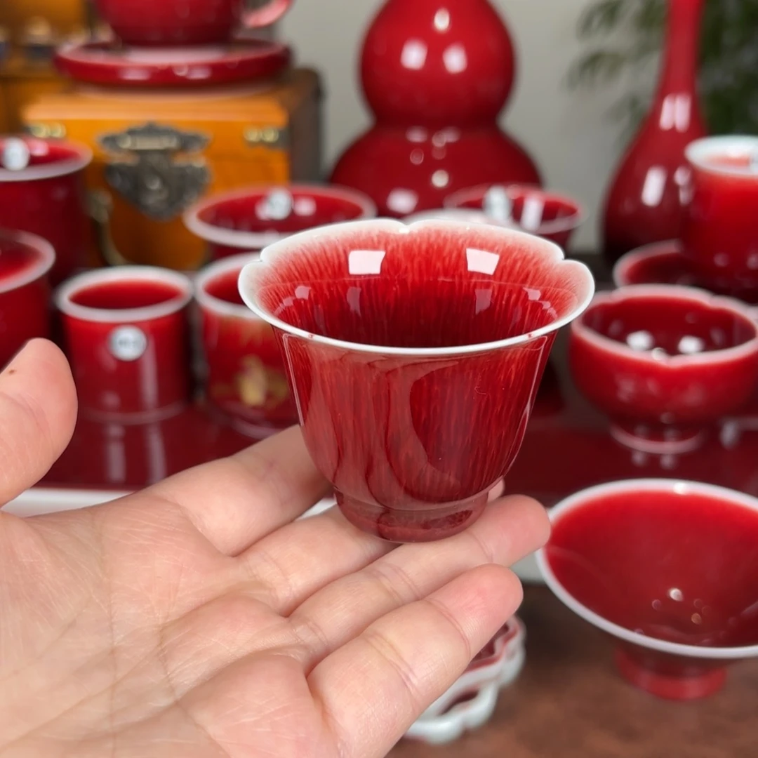 杯子景德镇高温原矿釉