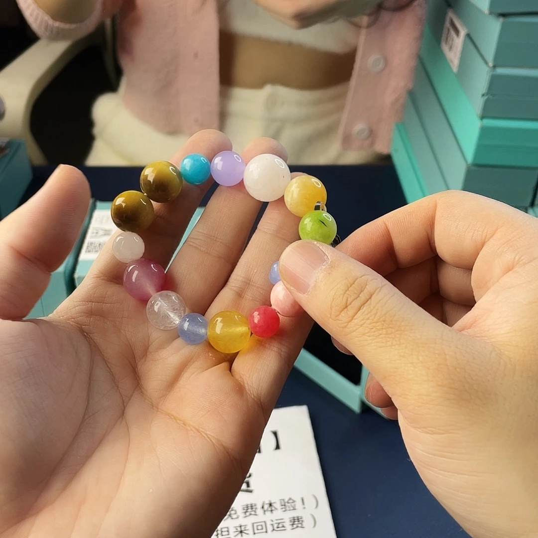 手链水晶银S925镶嵌