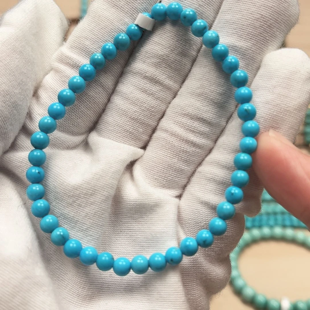 绿松石圆珠未镶嵌