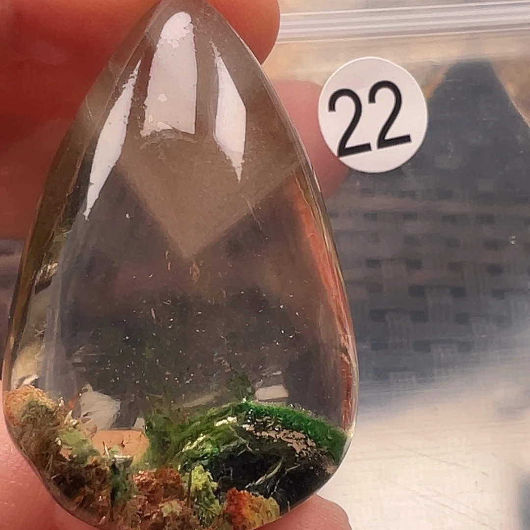 琉***璃颈饰未镶嵌水晶天然