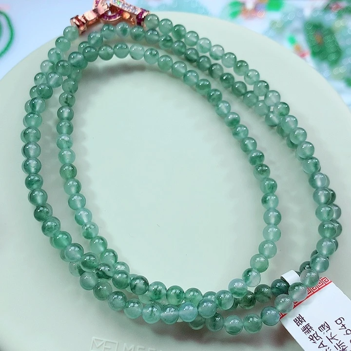 未镶嵌手链翡翠卡4.2