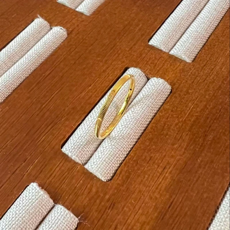 克重0.5 13号 猫眼戒指 足金999