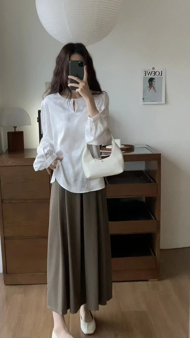 （100-199）孤品女装韩系宽松大板衬衫