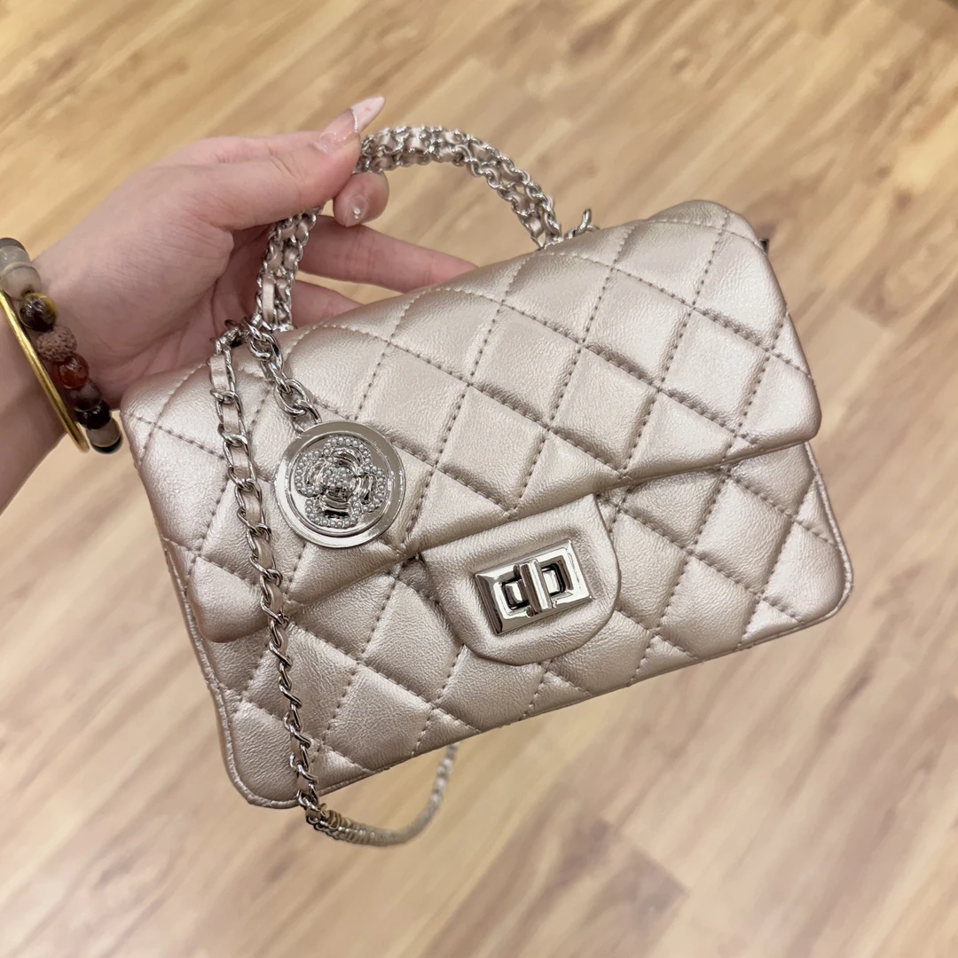 小D家【DEEOKY & LEATHER】托斯卡纳早春时尚百搭小香风牛皮手提包