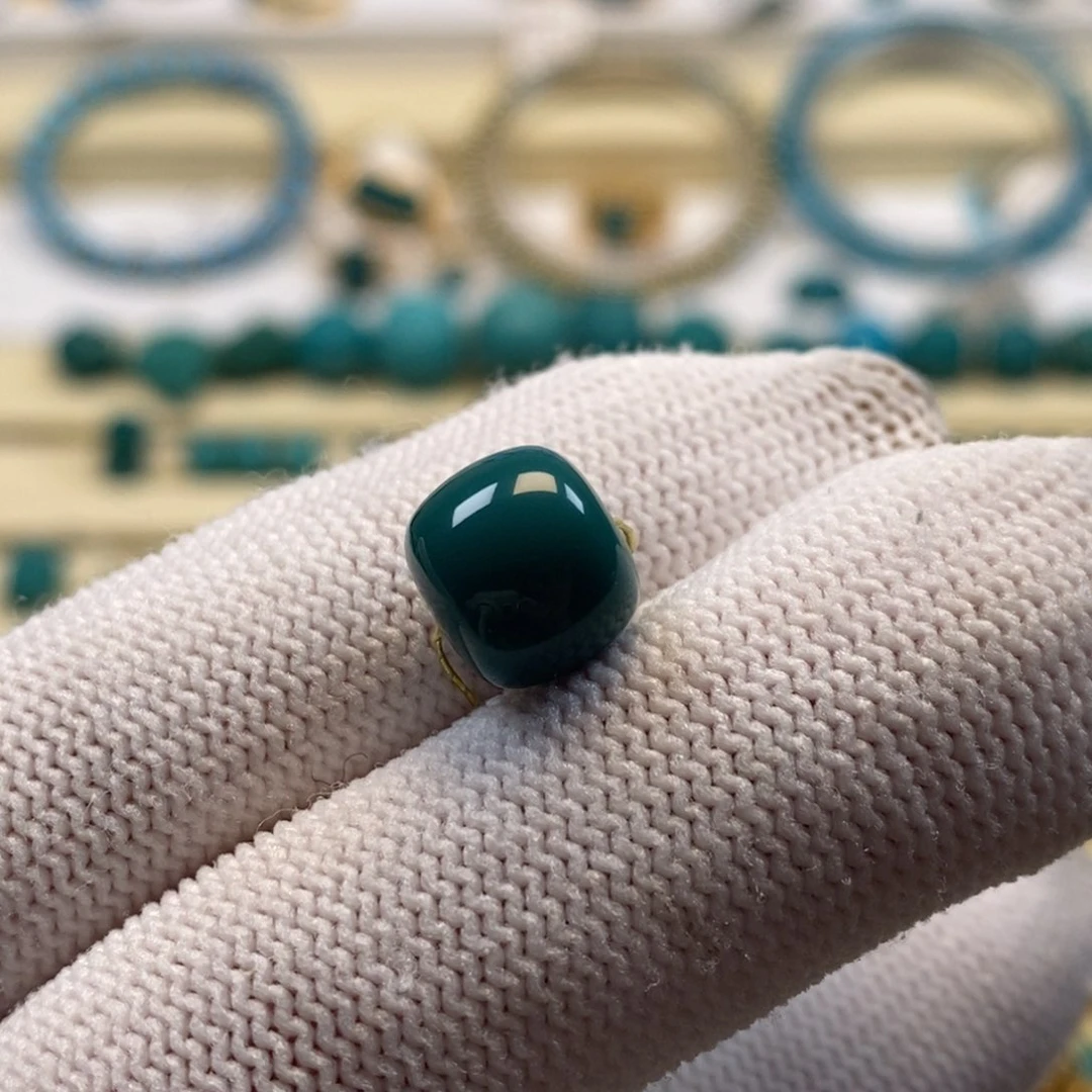 未镶嵌绿松石珠宝奇石老型10.2