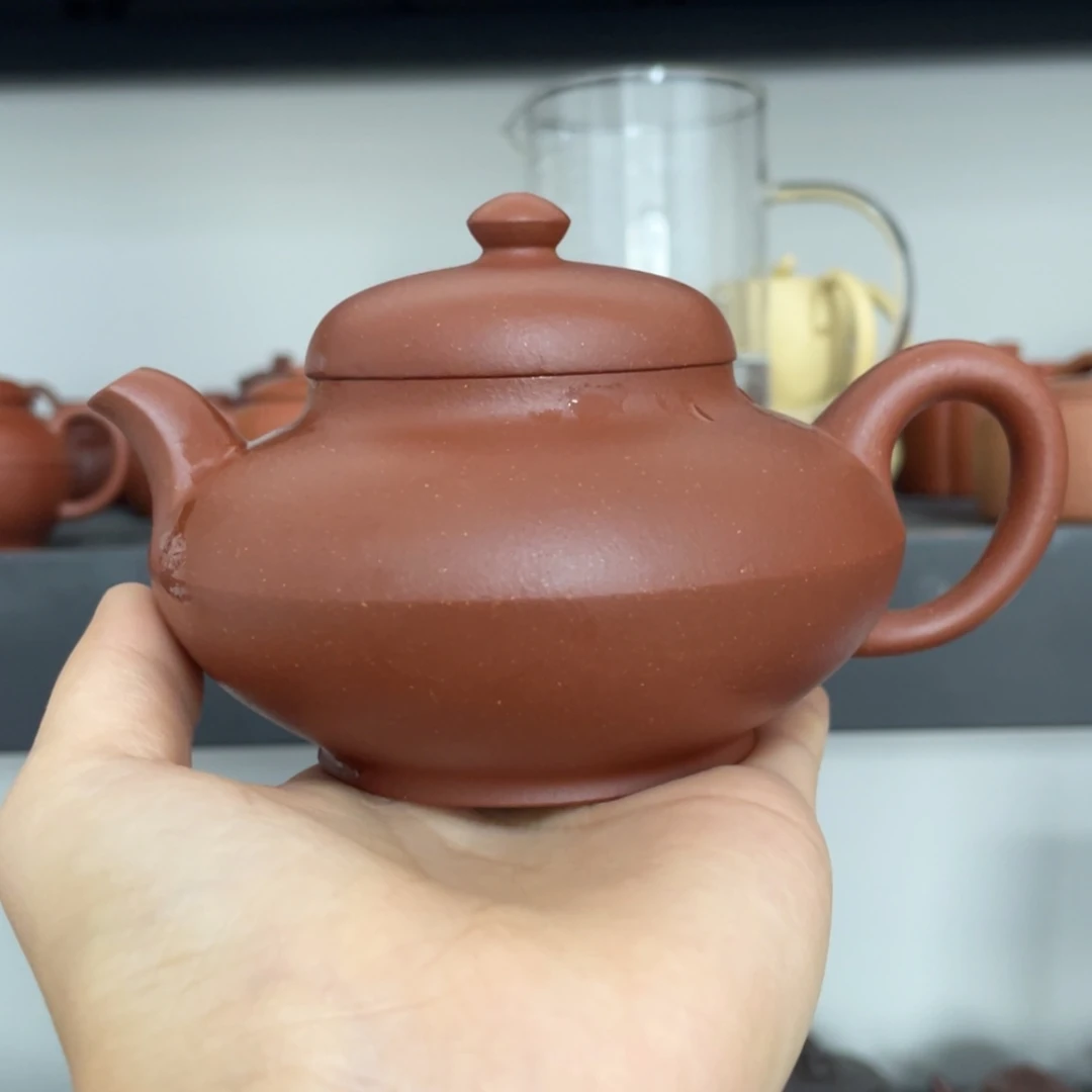 【闪购商品】紫砂茶壶实**是红降坡合欢容量200cc