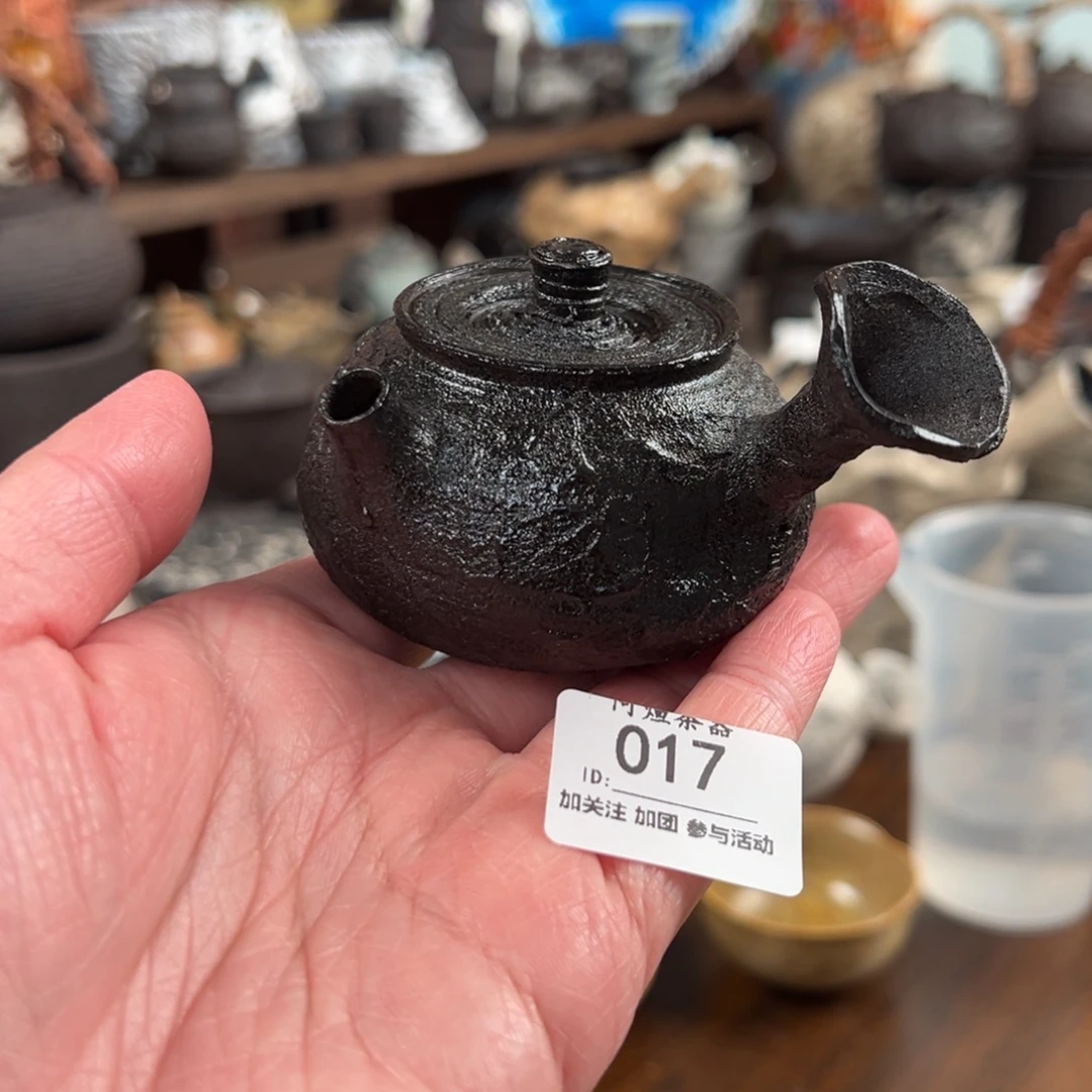017南蛮侘寂侧把壶