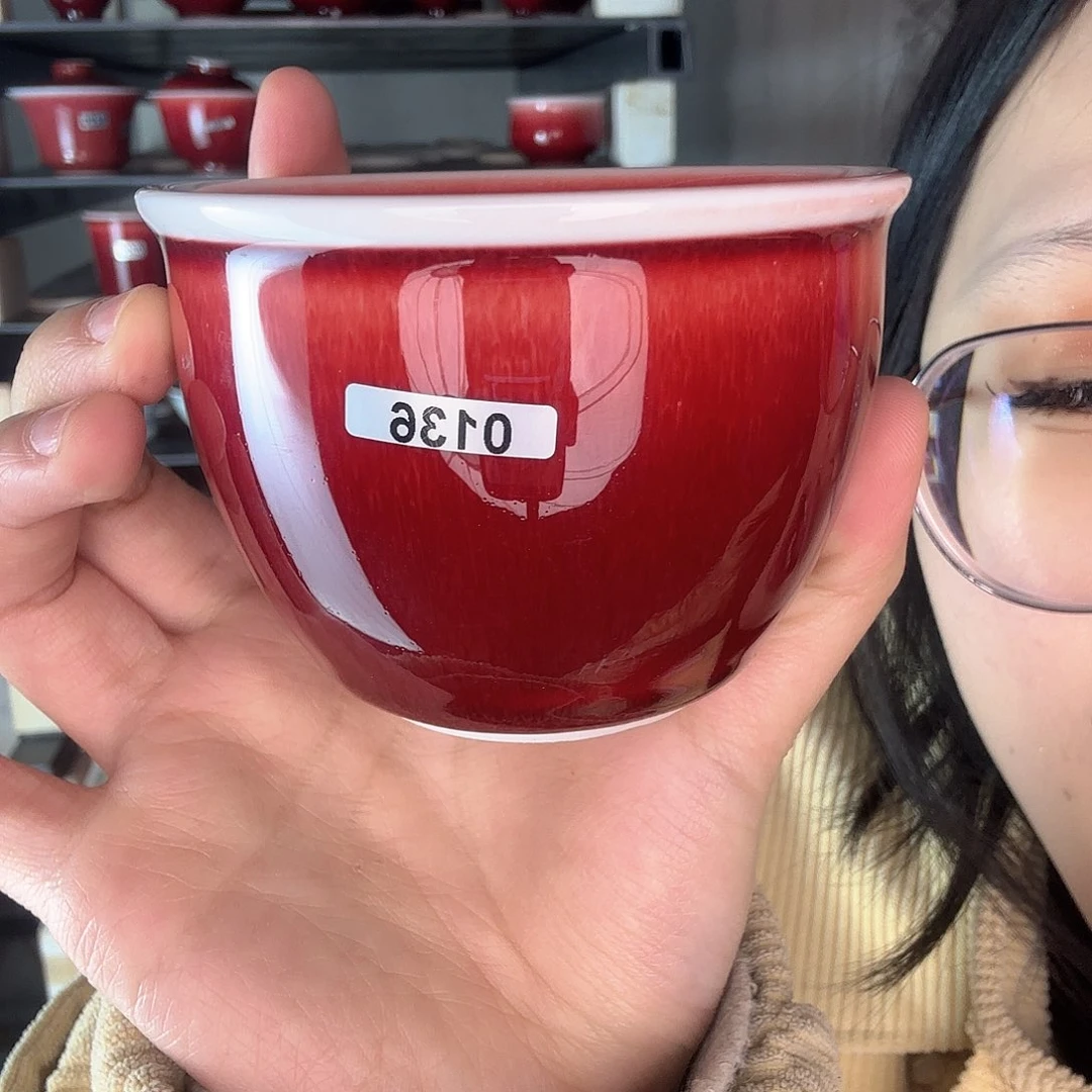 瓷片景德镇郎红陶瓷