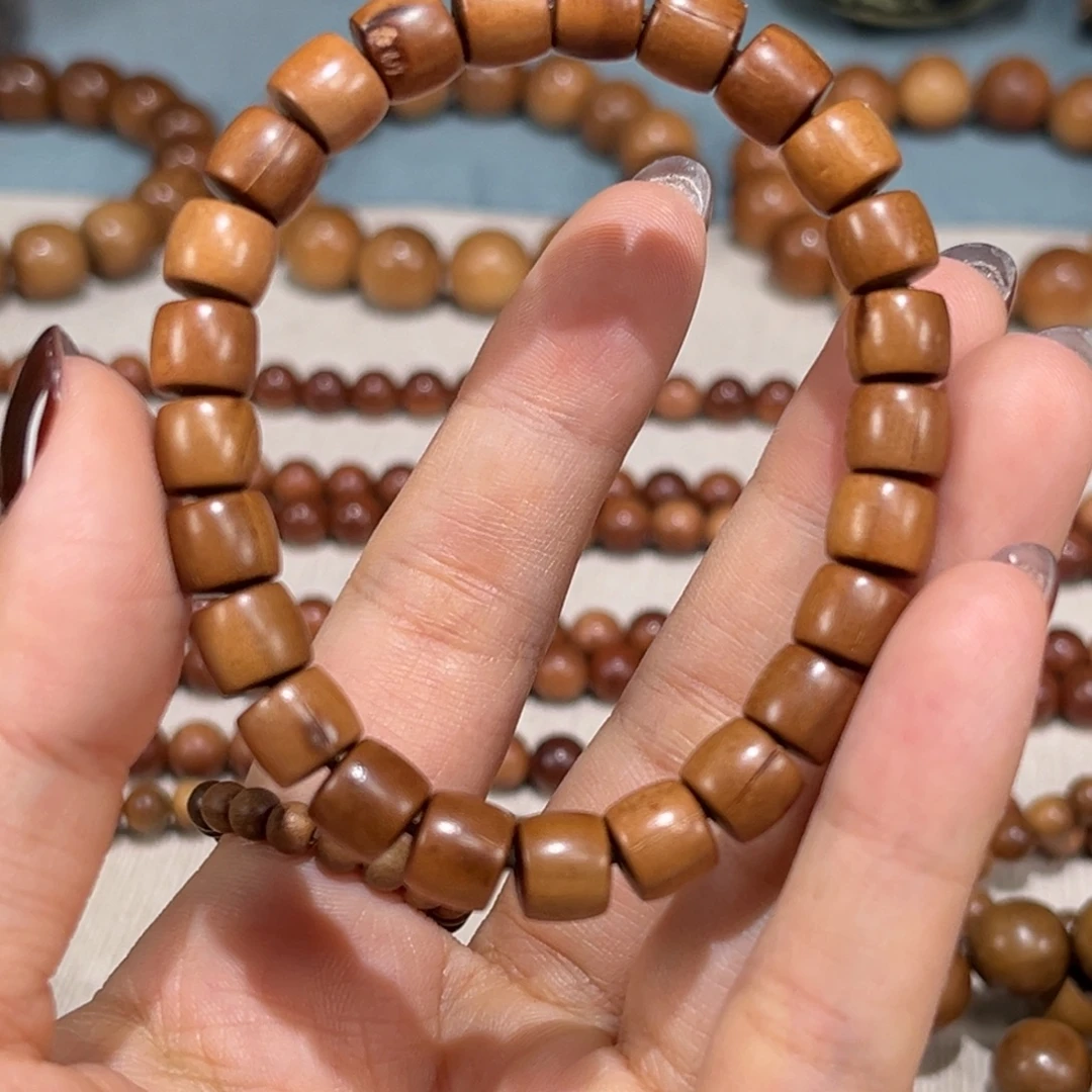 手串/手链檀香木瑕疵0.8直切单圈