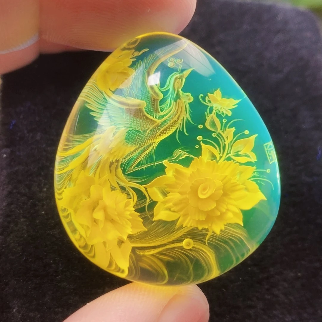 【闪购商品】金珀吊坠(不含链)未镶嵌
