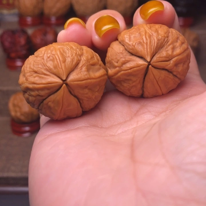 把件文玩核桃15号新核32尺金枝玉叶