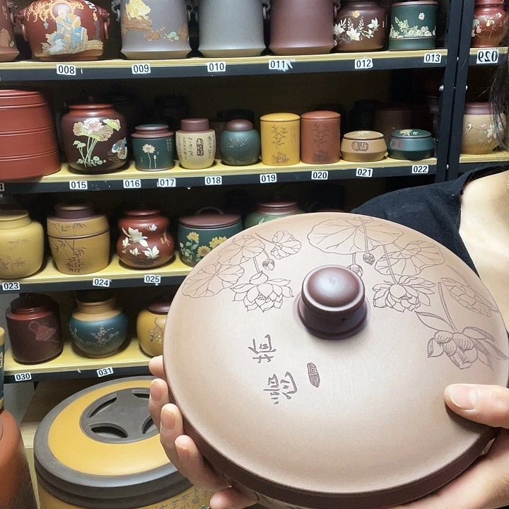 紫砂茶叶罐自*紫砂茶叶罐