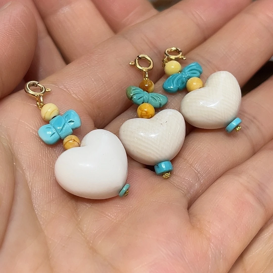 琥珀颈饰未镶嵌滴流多样发其一